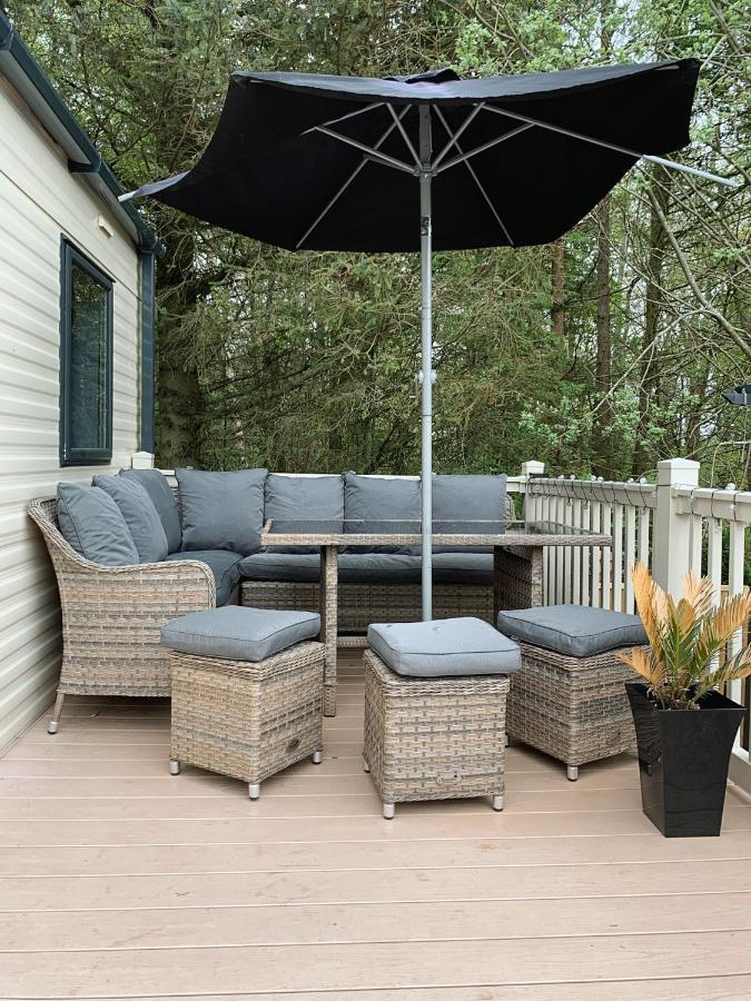 Percy Wood Lodge With Hot Tub Near Alnwick Swarland المظهر الخارجي الصورة